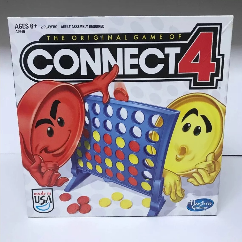 Hasbro ORIGINAL GAME OF CONNECT , 2 players Age 6+